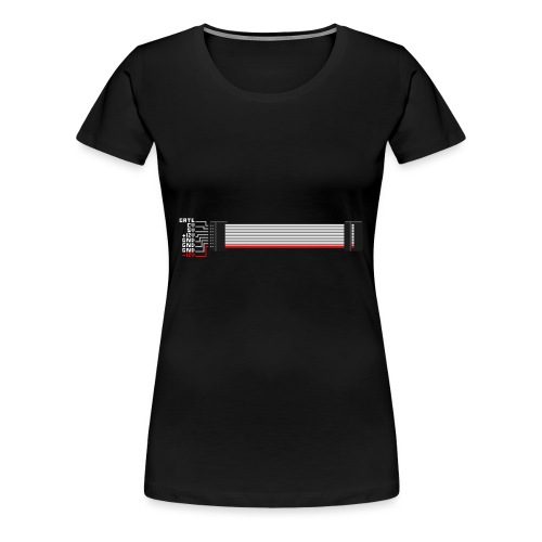 Red Stripe Down! #TTNM - Women's Premium T-Shirt