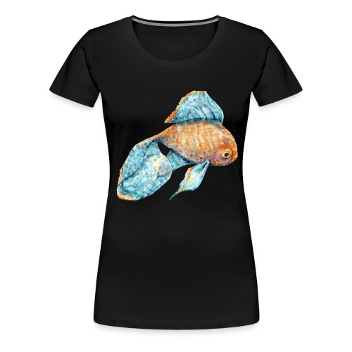 Blue Goldfish - Women's Premium T-Shirt