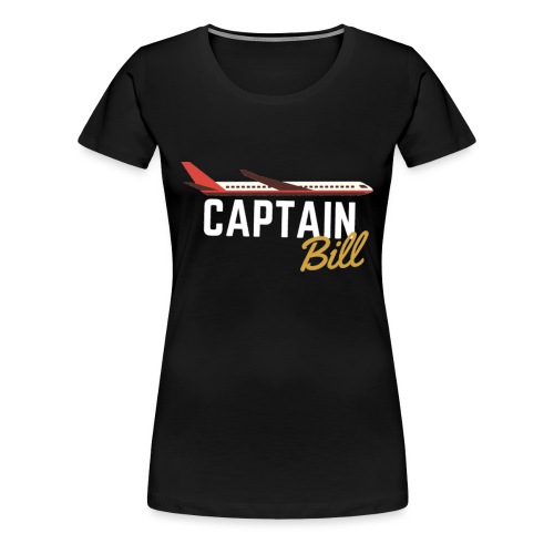 Captain Bill Avaition products - Women's Premium T-Shirt