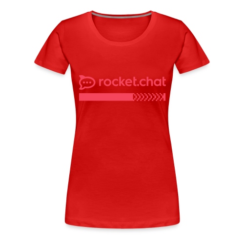 Community Designed Red Logo T-shirt - Women's Premium T-Shirt