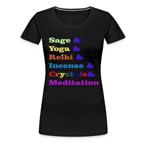 Meditation Purposes - Women's Premium T-Shirt