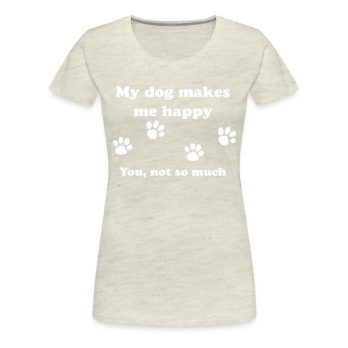 dog_happy - Women's Premium T-Shirt