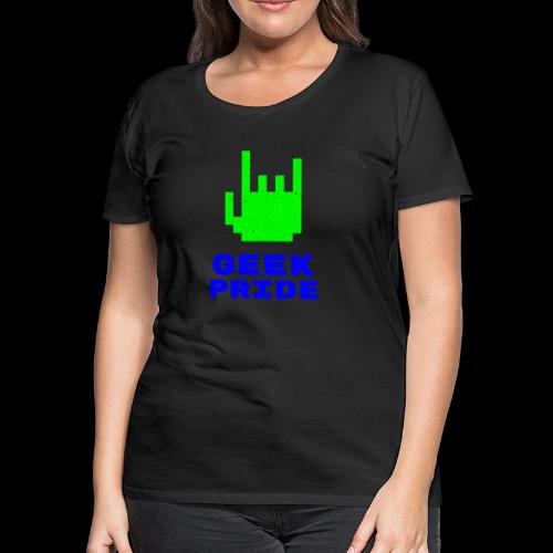 Geek Pride | 8-bit Style - Women's Premium T-Shirt