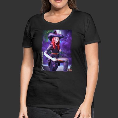 Live Undead Angels: Vamp Pirate Jacquotte On Beach - Women's Premium T-Shirt