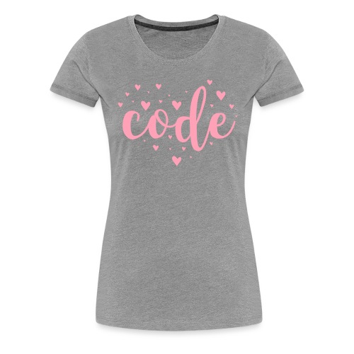 code-herz - Women's Premium T-Shirt