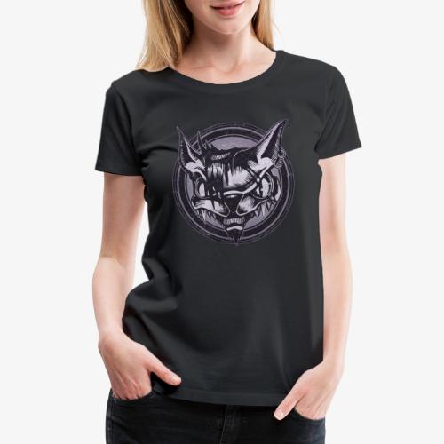 Wild Cat Grunge Animal - Women's Premium T-Shirt