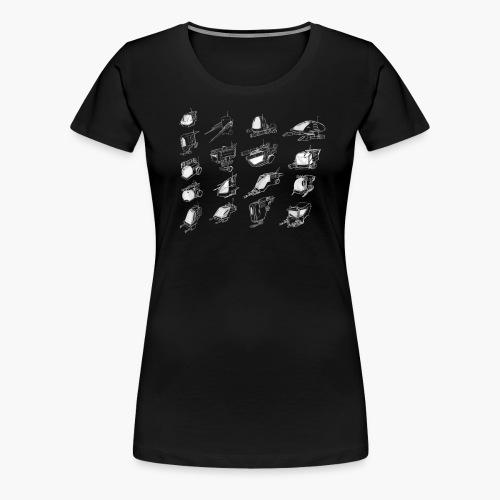 battledrome png - Women's Premium T-Shirt