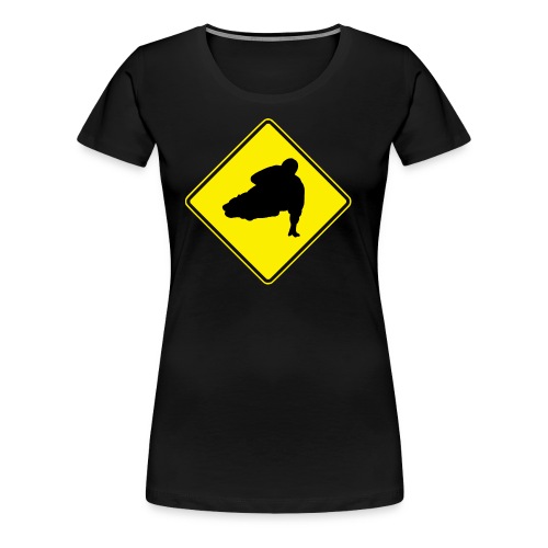 australien road sign parkour vault - Women's Premium T-Shirt