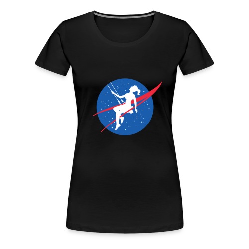 In Space No one Can Hear You Swing - Women's Premium T-Shirt