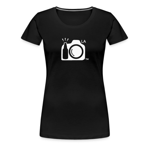 White Transparent Los Angeles png - Women's Premium T-Shirt