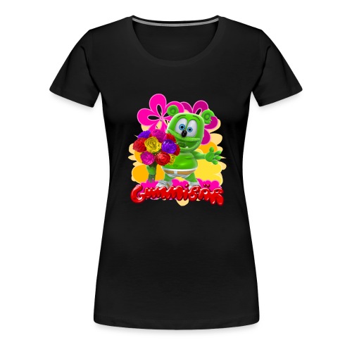 Gummibär Flowers - Women's Premium T-Shirt