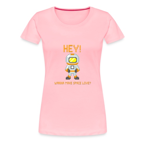 spacelove2 png - Women's Premium T-Shirt