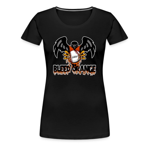 bleed orange shirt LOGO2 png - Women's Premium T-Shirt