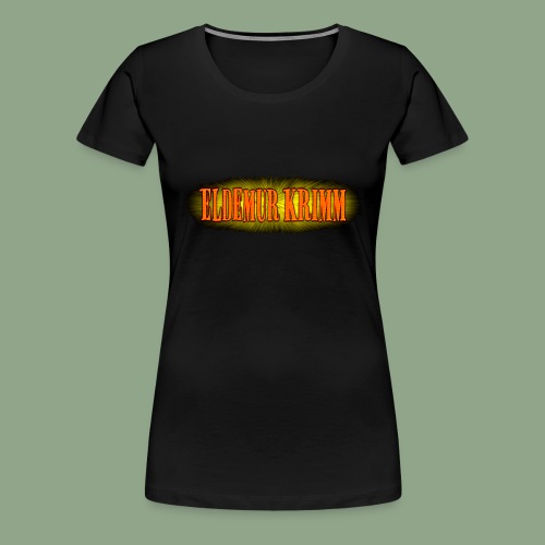 Eldemur Krimm Logo T Shirt - Women's Premium T-Shirt
