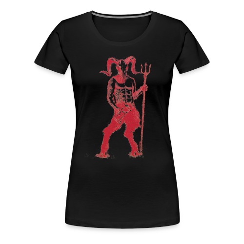 Wily Bo Walker_Devil_Tee - Women's Premium T-Shirt