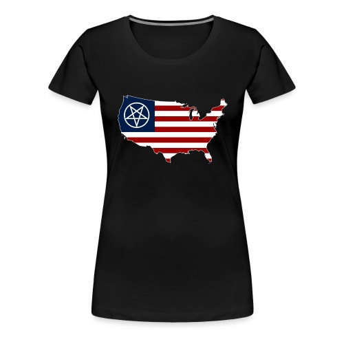United Satanic America - Women's Premium T-Shirt
