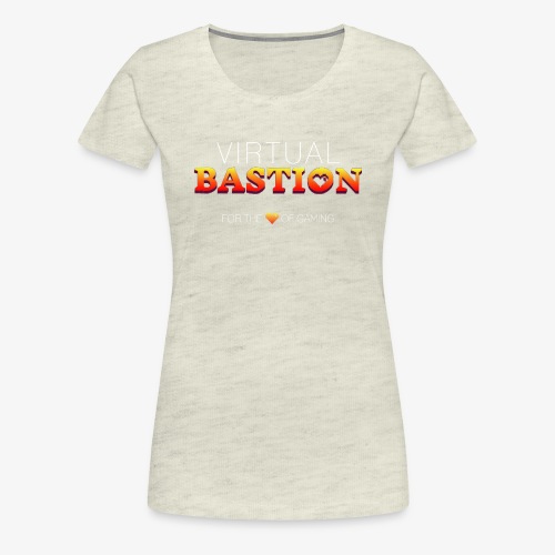 Virtual Bastion: For the Love of Gaming - Women's Premium T-Shirt