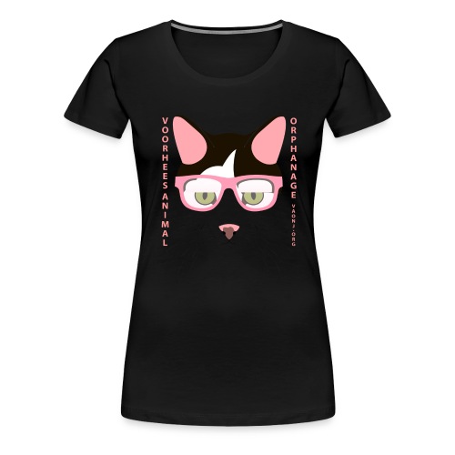 Cat Glasses png - Women's Premium T-Shirt