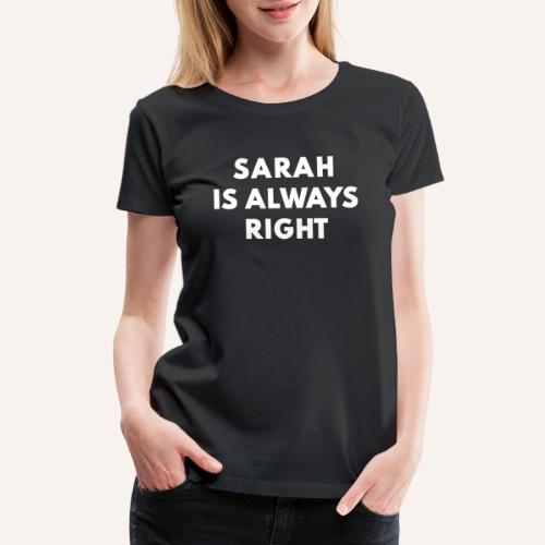 Team Sarah - Women's Premium T-Shirt