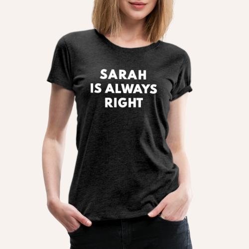 Team Sarah - Women's Premium T-Shirt