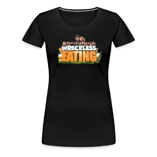 Wreckless Eating Cast Shirt 2015 png - Women's Premium T-Shirt