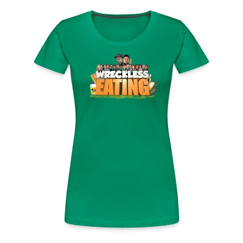 Wreckless Eating Cast Shirt 2015 png - Women's Premium T-Shirt