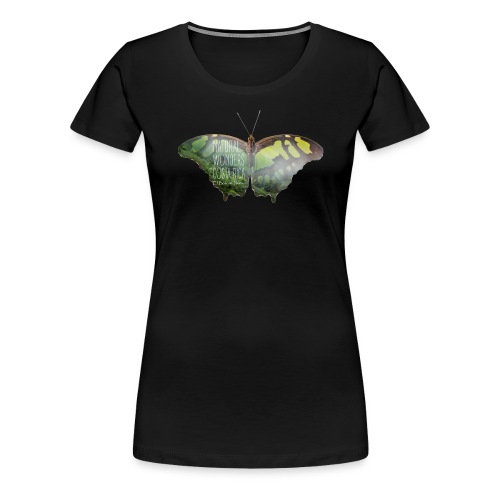 Butterfly_rainforest_1 - Women's Premium T-Shirt