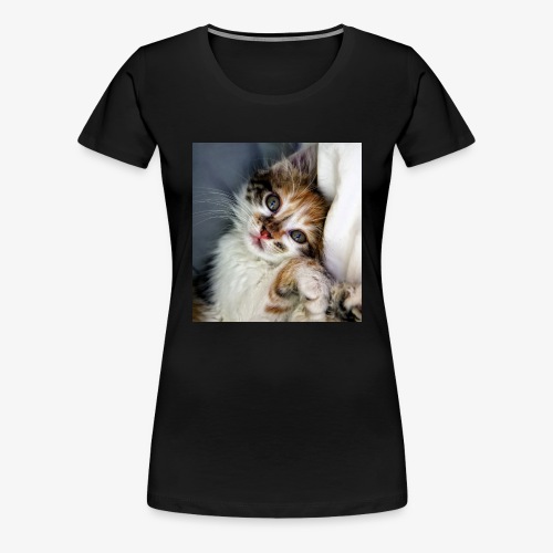Cute Cat - Women's Premium T-Shirt