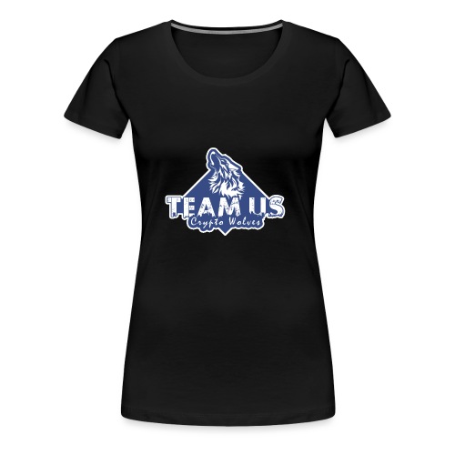 Team Us - Crypto Wolves - Women's Premium T-Shirt