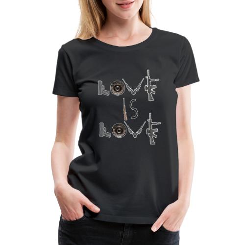 LOVE I S LOVE - Women's Premium T-Shirt