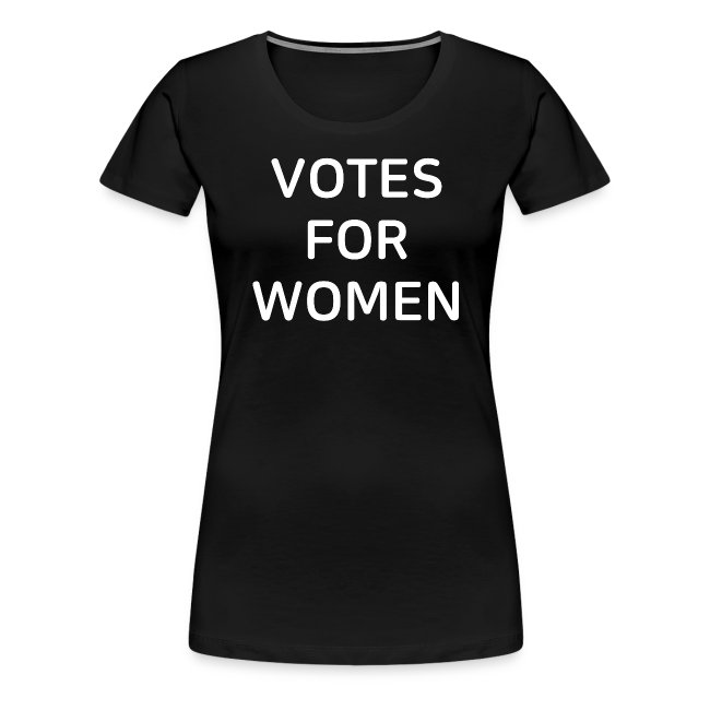 VOTES FOR WOMEN (in white letters)