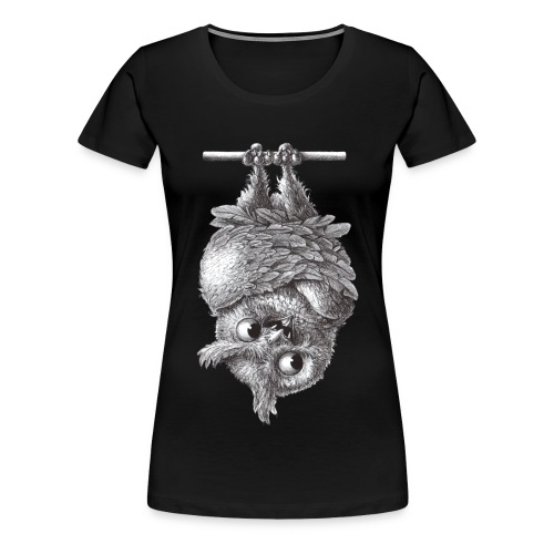 Vampire - Dracula Owl - Women's Premium T-Shirt