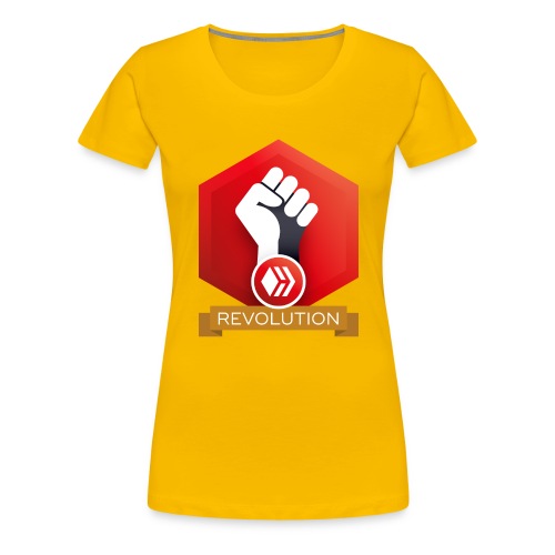Hive Revolution Banner - Women's Premium T-Shirt