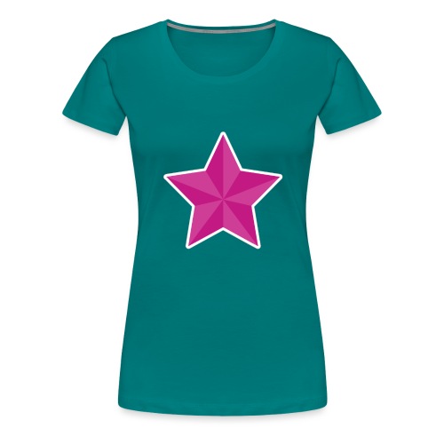Video Star Icon - Women's Premium T-Shirt