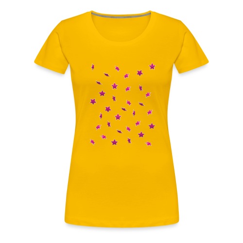 Video Star Collage - Women's Premium T-Shirt