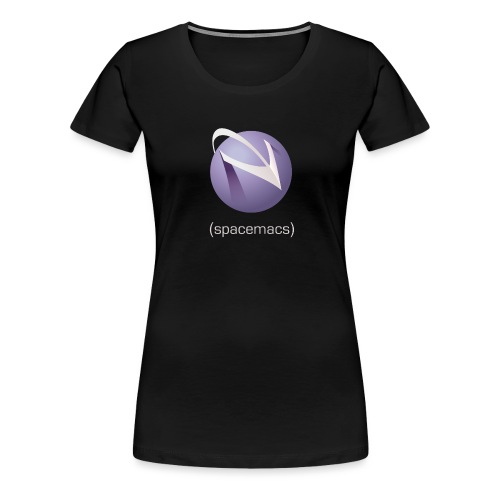 color with light text png - Women's Premium T-Shirt