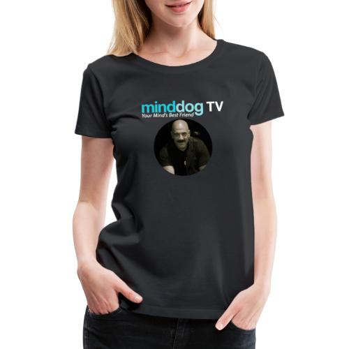 MinddogTV Logo - Women's Premium T-Shirt