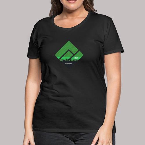 Manjaro Circuit Logo v2 - Women's Premium T-Shirt