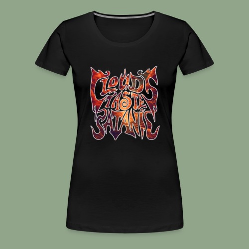 Clouds Taste Satanic - Dawn Logo T-Shirt - Women's Premium T-Shirt