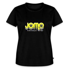JOMO Yellow - Women's Premium T-Shirt
