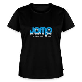 JOMO blue - Women's Premium T-Shirt