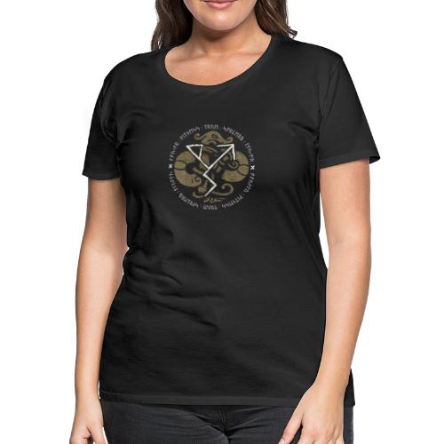 Witness True Sorcery Emblem (Alu, Alu laukaR!) - Women's Premium T-Shirt
