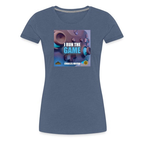 I Run The Game Charles Macro - Album Cover 4 - Women's Premium T-Shirt