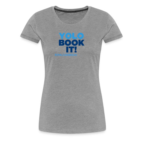 Blue book it - Women's Premium T-Shirt