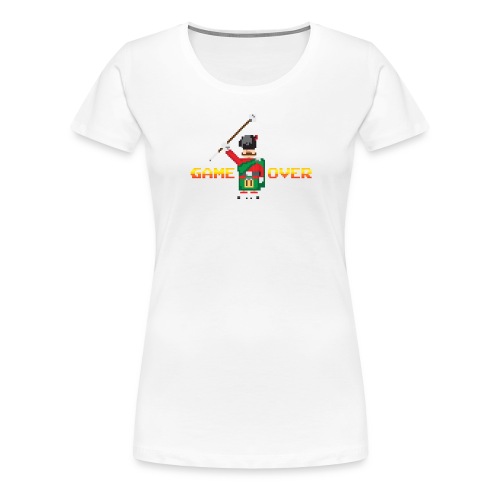 1148830 15380089 game over orig - Women's Premium T-Shirt