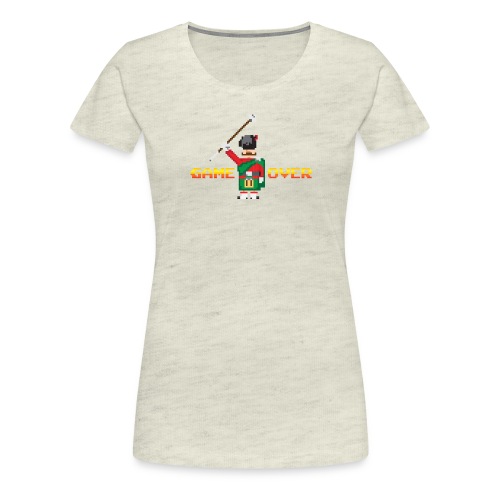 1148830 15380089 game over orig - Women's Premium T-Shirt