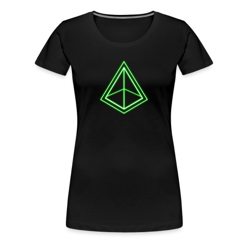 Green Pyramid - Women's Premium T-Shirt