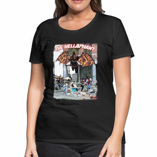The Hellaphant Alternate Concept: Re-Issue - Women's Premium T-Shirt