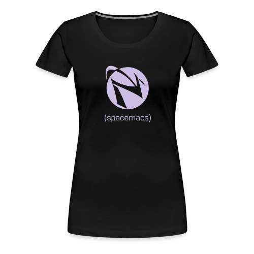 mono-with-text - Women's Premium T-Shirt