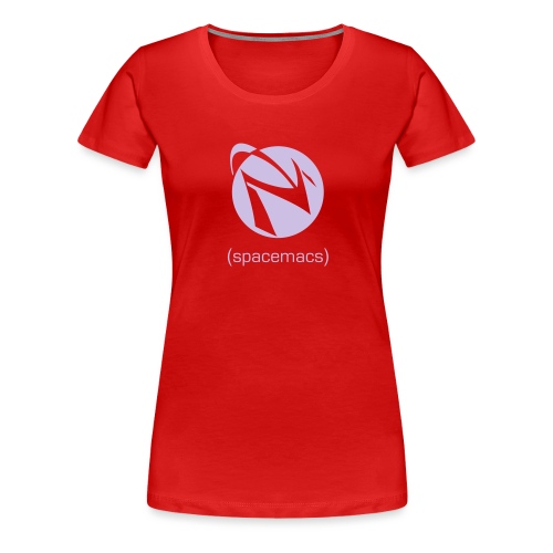 mono-with-text - Women's Premium T-Shirt